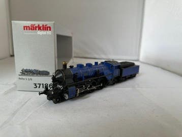 Märklin H0 - 37186 - Locomotive à vapeur avec tender (1) -