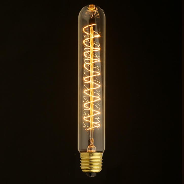 Kooldraadlamp Buis 180mm Ø32mm E27 60W, Huis en Inrichting, Lampen | Losse lampen, Verzenden