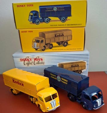 Dinky Toys 1:43 - Model kleine stadsauto (2) - 2 Dinky Toys, Nieuw