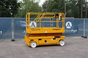 Veiling: Schaarhoogwerker Haulotte Compact 8 Elektrisch, Ophalen