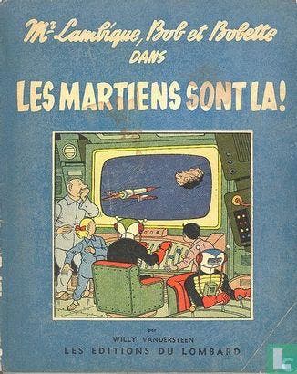 Suske en Wiske - Les Martiens sont là! - 1956, Livres, BD, Envoi