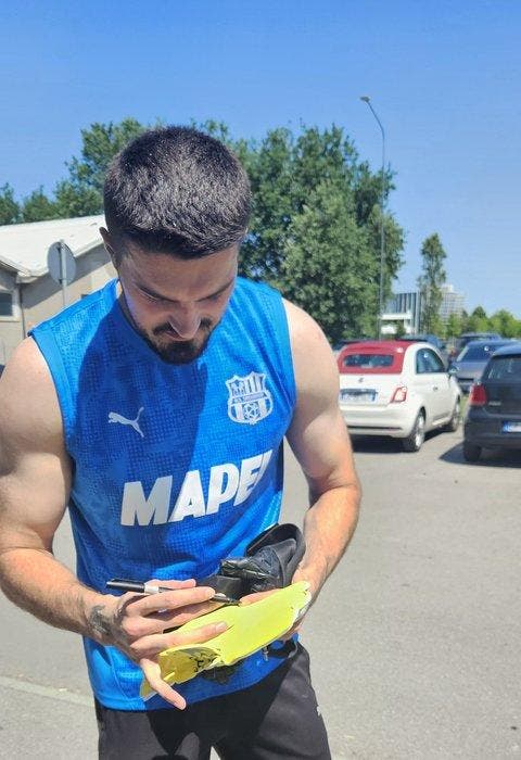 Sassuolo - Italiaanse voetbal competitie - Arijanet Muric -, Collections, Collections Autre