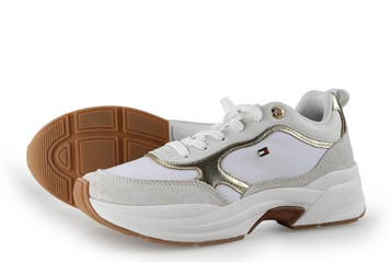 Tommy Hilfiger Sneakers in maat 40 Goud, Verzenden, Sneakers