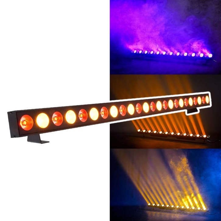 QTX Wash And Beam: 24 X 3W LED-wandbalk, Muziek en Instrumenten, Licht en Laser