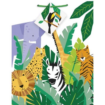 Dieren Geschenktas Safari, Hobby en Vrije tijd, Verzenden, Nieuw