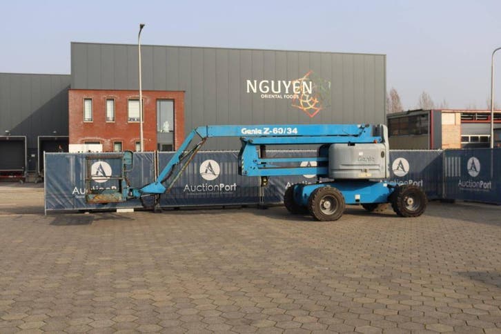 Veiling: Knikarmhoogwerker Genie Z-60/34 Diesel 20.39m 2008, Articles professionnels, Machines & Construction | Ascenseurs, Échafaudages & Échelles