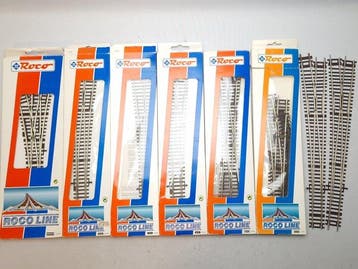Roco H0 - 42454/42488/42489/42493/42496 - Voie ferrée pour, Nieuw