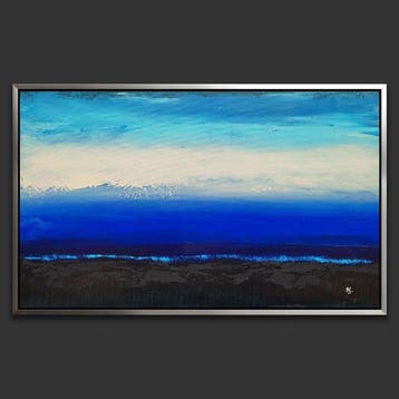 Noelia Correa Art - FULARI. Susurro del Horizonte XL