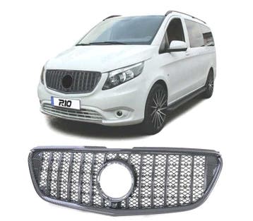 Calandre Pour Mercedes Vito W447 14-19 Carbone, Verzenden