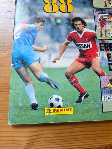1987/88 Panini Frank Rijkaard, Ronald Koeman, Rinus Michels,, Nieuw