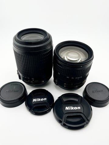 Nikon AF-S DX NIKKOR 18-70mm f/3.5-4.5G ED + AF-S DX NIKKOR, Nieuw