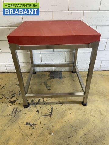 Acier inoxydable HCB Polyéthylène PE Bloc à hacher 80 x 80, Verzenden