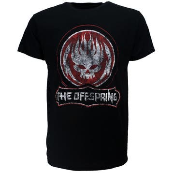 The Offspring Distressed Skull T-Shirt, Nieuw