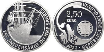 2,50 Euro 2012 Portugal (MuntenenBankbiljetten-Motiefmunten), Postzegels en Munten, Munten en Bankbiljetten | Verzamelingen, Verzenden