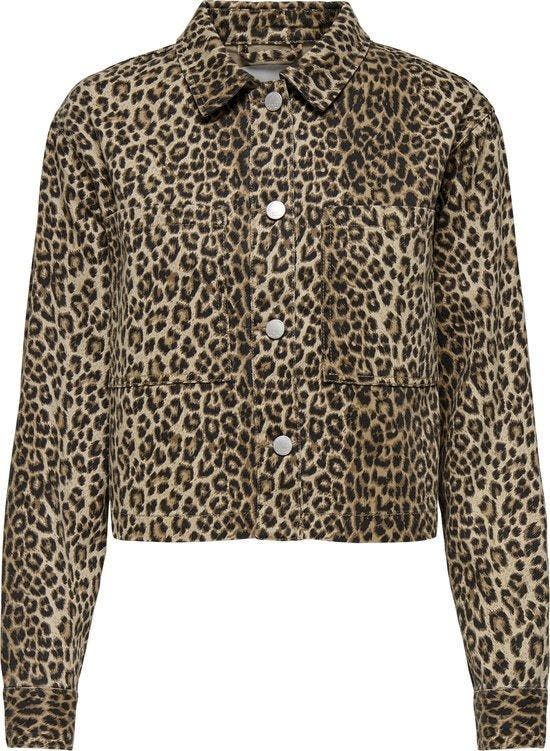 Only Jas Onlnaomi Aop Jacket Otw 15347129 Toasted Coconut..., Kleding | Dames, Jassen | Winter, Nieuw, Verzenden