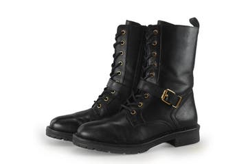 Omoda Veterboots in maat 39 Zwart, Kleding | Dames, Schoenen, Verzenden, Zwart, Omoda, Overige typen