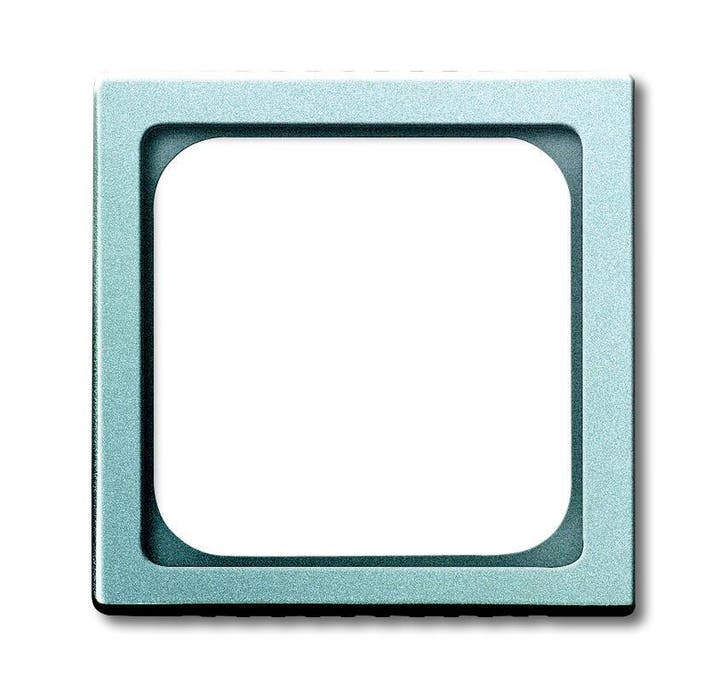 ABB Busch-Jaeger Aluminium Silver Transition Plate 50x50mm -, Doe-het-zelf en Bouw, Elektriciteit en Kabels, Verzenden