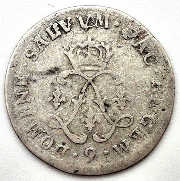 France. Louis XIV (1643-1715). 4 Sols 1692, Rennes (Sans
