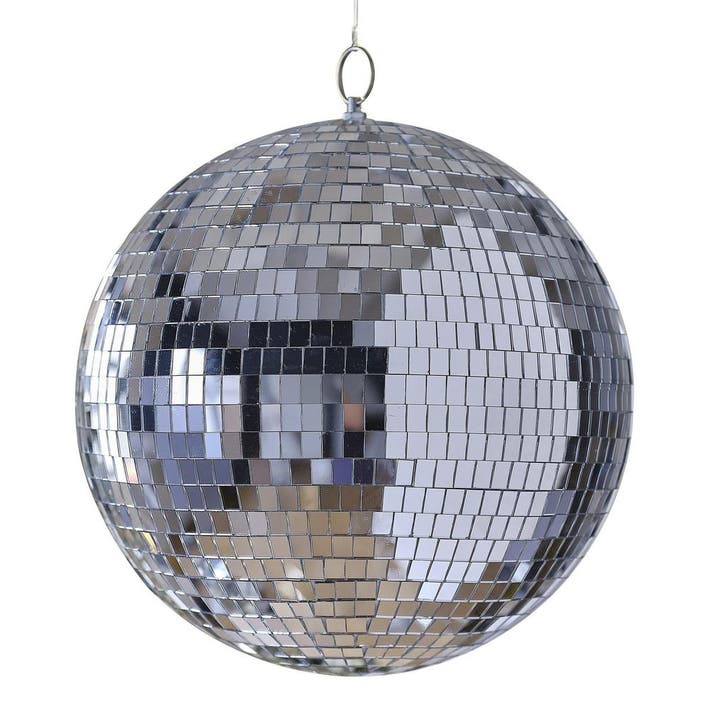 Party Discobal Zilver 30cm, Hobby en Vrije tijd, Feestartikelen, Nieuw, Verzenden