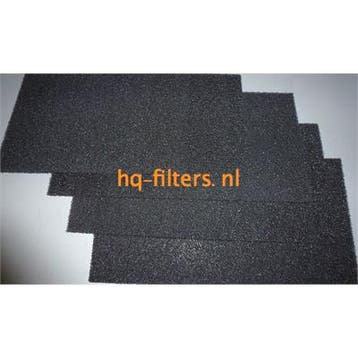 Biddle luchtgordijn filters type KM 200 Set a 4 stuks, Verzenden