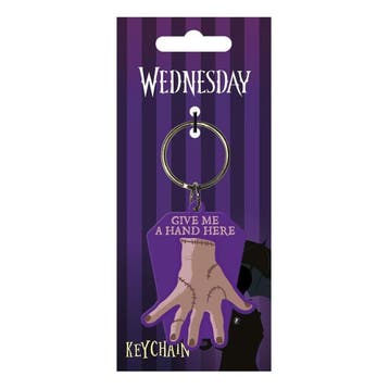 Wednesday Give me a Hand Here Sleutelhanger, Ophalen of Verzenden, Nieuw