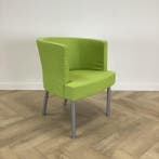 Kinnarps Trix 326 fauteuil , lime groen, Gebruikt, Eén