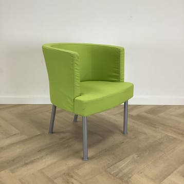 Kinnarps Trix 326 fauteuil , lime groen