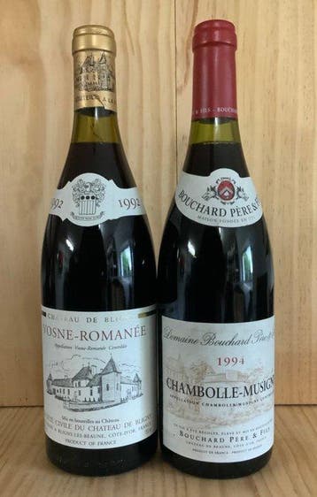1992 Château de Bligny Vorne-Romanée & 1994 Domaine Bouchard