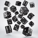 Dobbelstenen Full Pack of D6s Black & White, Hobby & Loisirs créatifs, Ophalen of Verzenden