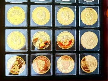 Nederland. Queen Wilhelmina Jubilee Collection – Edel, Postzegels en Munten