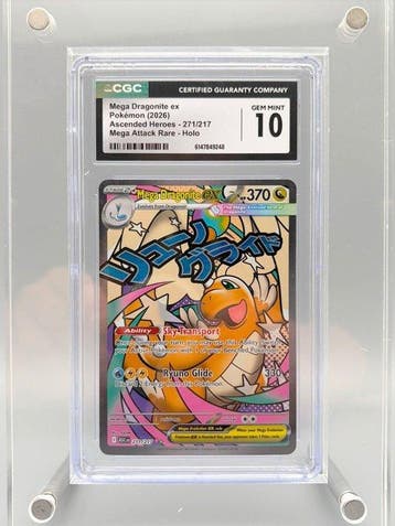 Pokémon Graded card - Mega Dragonite ex - Ascended Heroes -