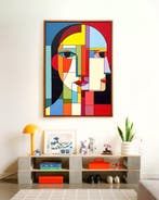 Alejandro Gonzalez - Rostro Expandido 19 - XL, Antiek en Kunst, Kunst | Schilderijen | Modern
