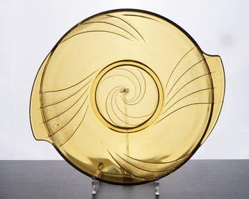 August Walther & Söhne - Schaal - Amber Victoria art