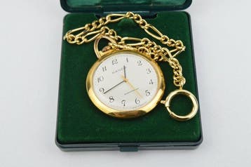 Kienzle - German Made mechanical pocket watch with chain and
