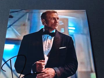 James Bond 007: No Time To Die - Daniel Craig - Autograph,, Nieuw