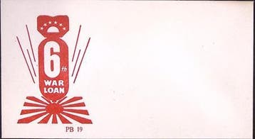 Amerikaanse envelop WWII (lijst optie), Verzenden