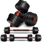 Dumbells set - Gewichten set - Halterset - Verstelbaar - 20, Verzenden, Nieuw