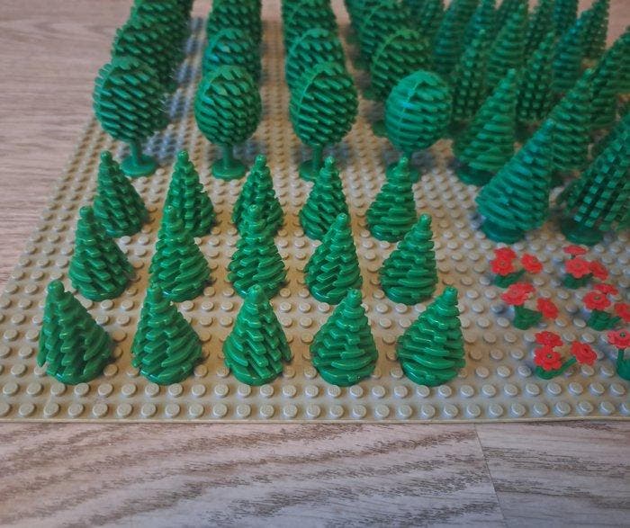 Lego - Legoland - Bomen, grondplaat en bloemen jaren 80 -, Enfants & Bébés, Jouets | Duplo & Lego