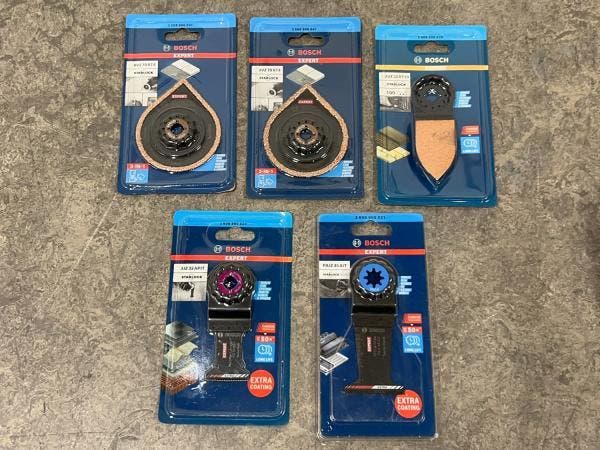 Veiling - Bosch Expert multitool toebehoren set 5-delig, Doe-het-zelf en Bouw, Gereedschap | Handgereedschap