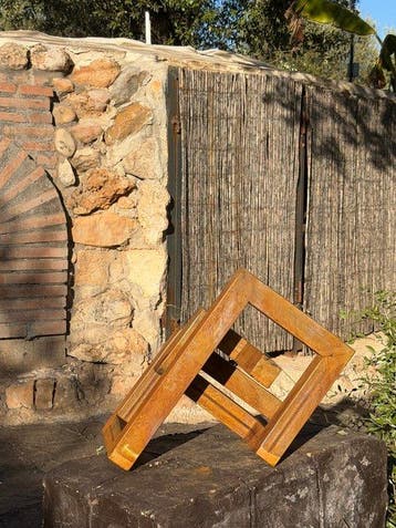 Ana Lucia B.M - Sculpture Corten - XL - No Reserve