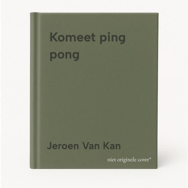 Komeet ping pong 9789025320126 Jeroen Van Kan, Livres, Poèmes & Poésie, Envoi