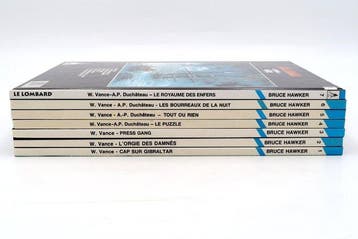 Bruce J. Hawker T1 à T7 - 7x C - 7 Album - Eerste druk -