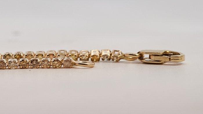 Zonder minimumprijs - Halsketting - 14 karaat Geel goud -, Handtassen en Accessoires, Kettingen
