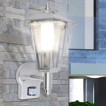 vidaXL Wandlantaarn met bewegingsdetector voor buiten, Verzenden, Nieuw