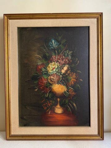 Scuola italiana (XX), firmato Biti - Fiori
