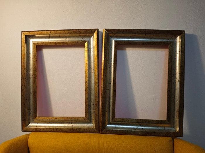 Vitrinelijst (2) - Verzilverd, Verguld, Antiquités & Art, Curiosités & Brocante