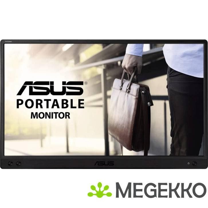 ASUS ZenScreen MB166C 15.6  FHD 60Hz Portable IPS Monitor, Computers en Software, Overige Computers en Software, Nieuw, Verzenden