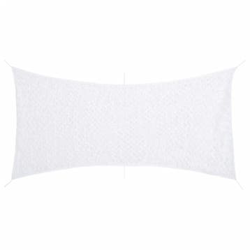 vidaXL Camouflagenet met opbergzak 506x279 cm wit, Verzenden