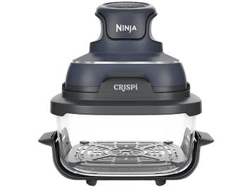 Ninja -  Crispi 4-in-1 Compacte Glazen Airfryer - Blauw, Elektronische apparatuur, Verzenden, Nieuw, Airfryer, 1500 gram of meer