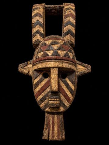 Masker - taba - Mabaan - Burkina Faso (Zonder minimumprijs)